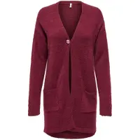 ONLY Cardigan 'ONLPiumo' pourpre
