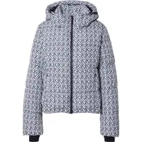 Only Play Veste outdoor 'ONPMARIA' bleu foncé / blanc