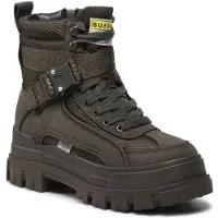 Buffalo Boots ASPHA COM1 femmes - Kaki - 41