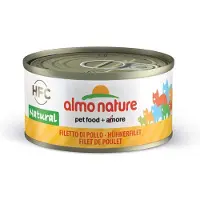 Almo Nature Boîte Natural Au Filet De Poulet Pour Chat - - 70g