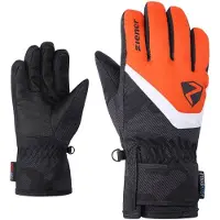 Ziener Loriko-z As Gloves Orange,Noir 7 Enfants