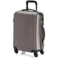 Itaca unisex. 71150-03 Chariot à 4 roues à cabine courte 71150 champagne -55x38x20cm (OSFA), Marron, Casuel, ABS/Polycarbonate