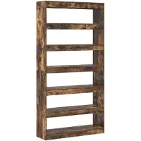 vidaXL Bibliothèque Marron Bois d'ingénierie