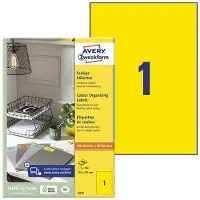 Avery Zweckform Étiquettes Farbige