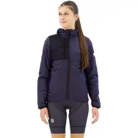 Sportful Supergiara Puffy Gore-tex Infinium Jacket Bleu S Femme
