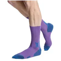 X-socks Run Discover Crew Socks Violet EU 42-44