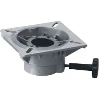 Springfield Marine Swivel Seat Plate Argenté 17 x 15 x 8.5 cm