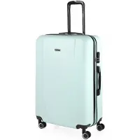 Itaca unisex. 71170-11 Valise de voyage XL Hard Shell 71170 Turquoise -75x50x30cm (OSFA), Casuel, ABS/Polycarbonate