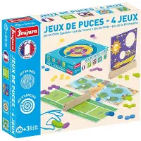 Jeujura Jeu De Societe Jeux De Puces - 4 Jeux