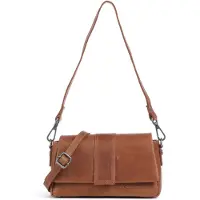 The Chesterfield Brand Cuir sac à épaule bandoulière sac à épaule Clifden Crossbody Bag Cognac marron clair