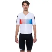 Cube Teamline Short Sleeve Race Suit Blanc 2XL Homme