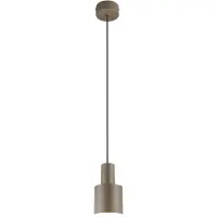 TRIO Pendentif taupe Agudo Ø12cm