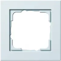 Gira Cadre , E2, double, blanc pur mat, 1 pièce.