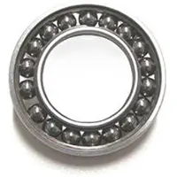 BLACK BEARING 6901-2rs Ceramic Bearings Argenté 12 x 24 x 6 mm
