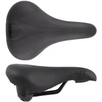 Wag City, selle noire, couleur noire, taille unique