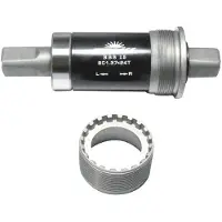 Sunrace Boîtier de pédalier BBS15 MTB Steel 68mm x 107mm