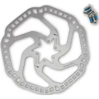Campa Bros Assault Iii 6b Brake Disc Argenté 180 mm