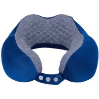 Delsey 394126402 Foam Travel Pillow Gris