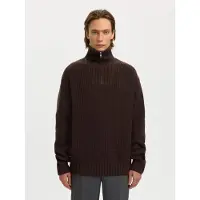 Selected Pull-over marron