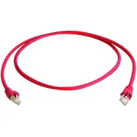 Telegärtner Câble patch Cat.6A (profond) S/FTP 7,5 m rouge