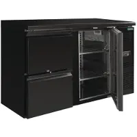 Polar Établi de refroidissement de bar | 1 porte | 2 Chargement