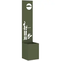 vidaXL Écran de confidentialité de jardin Vert olive 32 x 140 cm