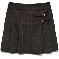Vero Moda Jupe 'VMHennesy' brun foncé / noir