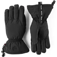 Hestra - Gants de ski imperméables en Primaloft - Mist Glove Black en Cuir - Taille 9 - Noir
