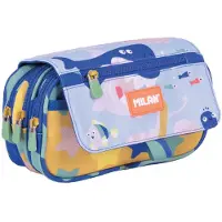 Milan 4-zip-seal étui avec rabat Odyssey édition spéciale homme bleu bleu One Size
