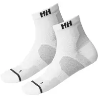 Helly Hansen Trail 2pk Chaussettes Blanc UE 45-47 Hommes Blanc UE 45-47