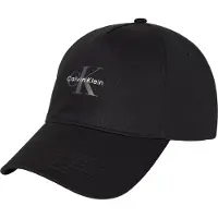 Calvin Klein Jeans Casquette 'CK Monogram Baseball' gris / noir