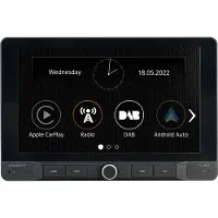 XZENT X-127 Multimédia 1-din Intégration Smartphone Carplay/android Auto -