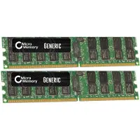 CoreParts - DDR2 - Kit - 8Go : 2 x 4Go - DIMM 240-PIN - 667 MHz / PC2-5300 - registriert - ECC (MMG3850/8GB)