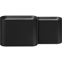 Philips Hue Dymera Applique Murale - White and Color - Noir Lot de 2