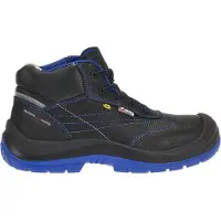 Sixton 83295-07L/L (Large) Belluno Hoog S3 - Zwart/Blauw - 46 (S3, 46)