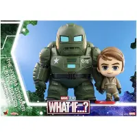Hot toys What If...? Figurines Cosbaby (S) Hydra Stomper & Steve Rogers 10 Cm