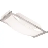Osram LED Applique & plafonnier Lunive Arc 8W 27cm 830 Blanc chaud 3000K avec couvercle en verre Arc