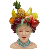 Kare Vase femme fruits 37cm