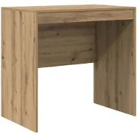 vidaXL Bureau Artisan-Chêne 80 x 50 x 76 cm