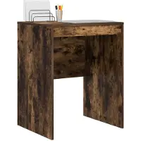 vidaXL Bureau Chêne fumé 60 x 50 x 76 cm
