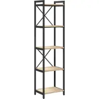 vidaXL Bibliothèque Chêne sonoma 40 x 30 x 153 cm Bois d'ingénierie