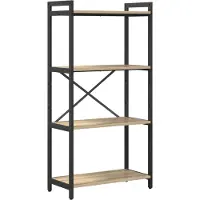 vidaXL Bibliothèque Chêne sonoma 60 x 30 x 118 cm Bois d'ingénierie