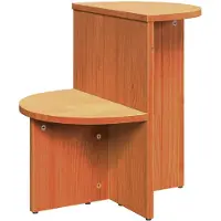 vidaXL Table basse brun cire 50 x 40 x 50 cm pin massif