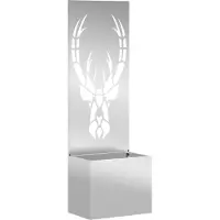 vidaXL Écran de confidentialité de jardin Argent 50 x 140 cm