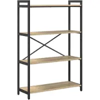 vidaXL Bibliothèque Chêne sonoma 80 x 30 x 118 cm Bois d'ingénierie