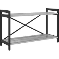 vidaXL Bibliothèque Sonoma gris 80 x 30 x 48.5 cm Bois d'ingénierie