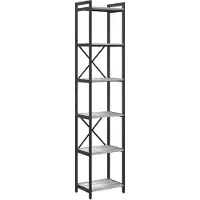 vidaXL Bibliothèque Sonoma gris 40 x 30 x 188 cm Bois d'ingénierie
