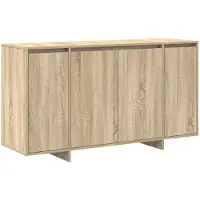 vidaXL Buffet en chêne Sonoma 135 x 41 x 75 cm, aggloméré