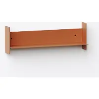 TIPTOE Pli Étagère Murale en Acier Tangerine Red | 60 cm