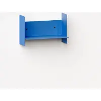 TIPTOE Pli Étagère Murale en Acier Azure Blue | 30 cm